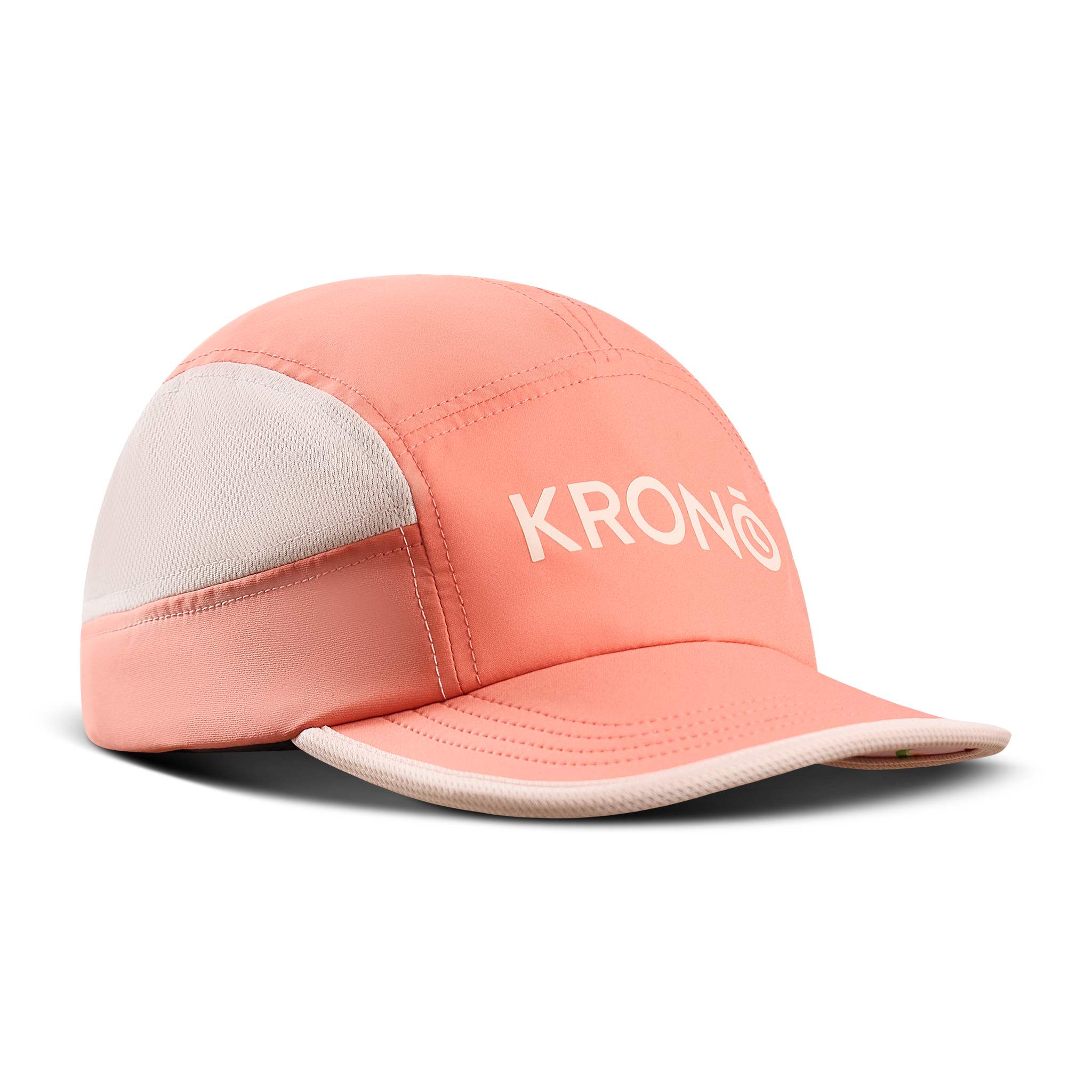 Krono Nutrition peach cap, front view