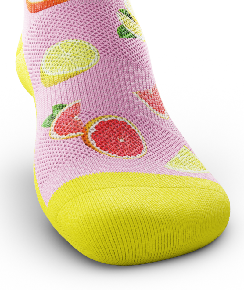Krono Nutrition socks OUTWAY, pink lemonade, front view