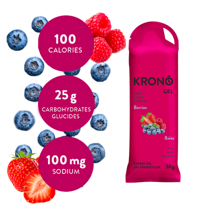 Wild Berries Energy Gels – Box of 24