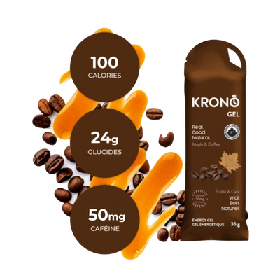 Maple & Coffee Energy gels – Box of 24