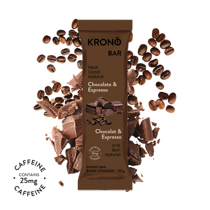 Chocolate & Espresso Energy Bars – Box of 12