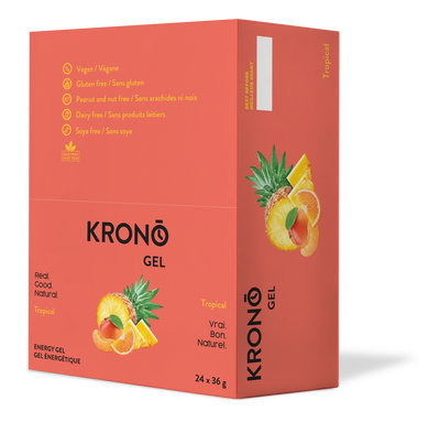 Gels énergétiques Tropical – Boîte de 24