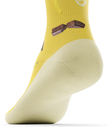 Chaussettes Banane et Chocolat foncés OUTWAY