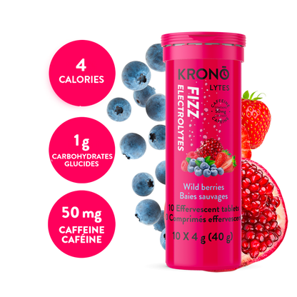 Comprimés effervescents Fruits des champs