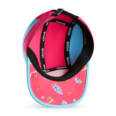 Krono Nutrition berries pomegranate cap, view from below