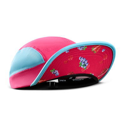 Krono Nutrition berries pomegranate cap, front view, brim up