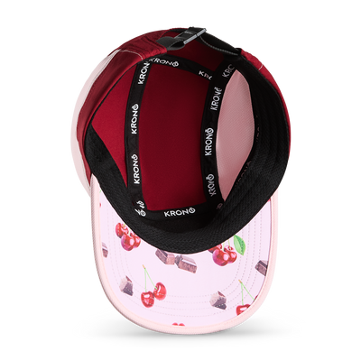 Krono Nutrition cherry chocolate cap, view from below