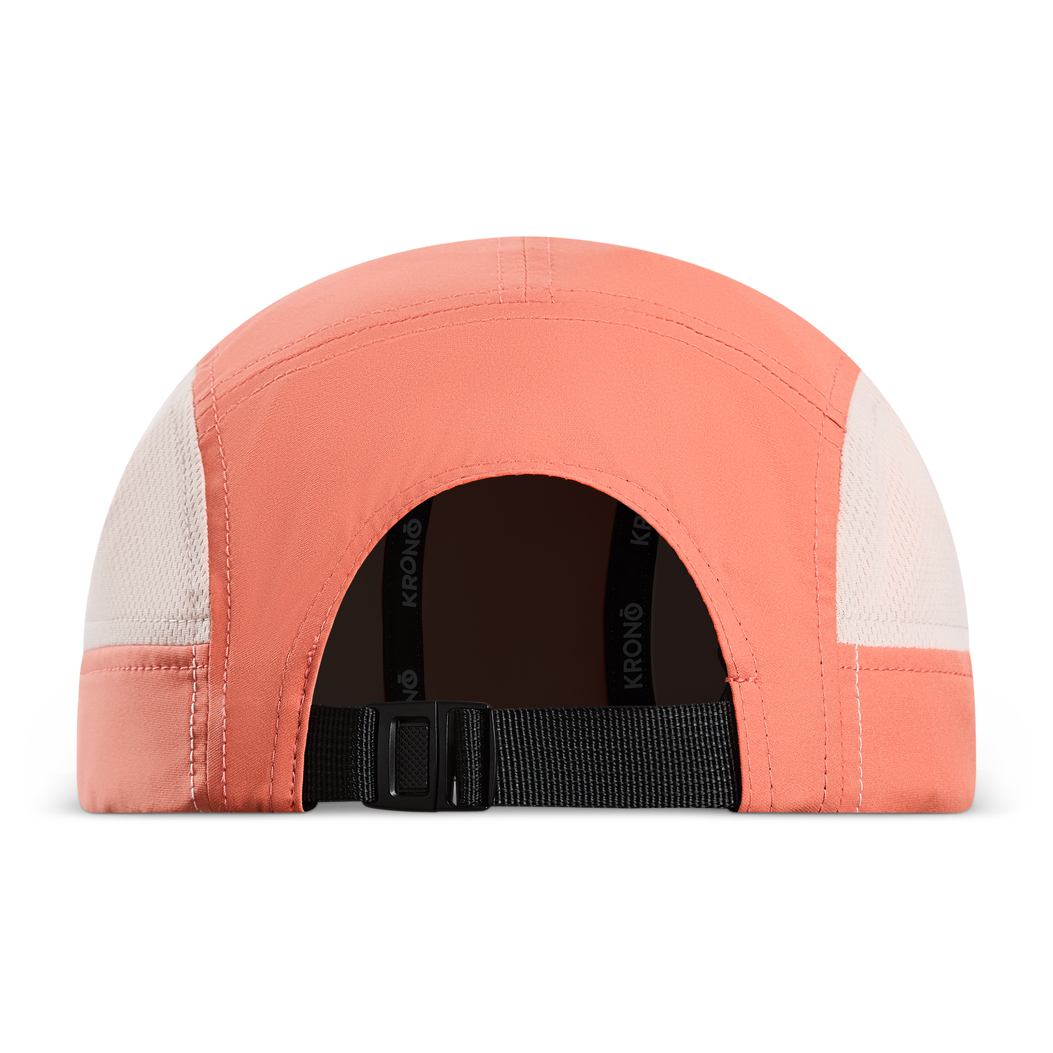 Krono Nutrition peach cap, back view