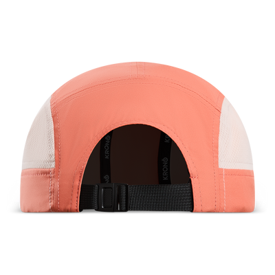 Krono Nutrition peach cap, back view