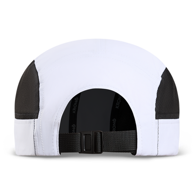 Krono Nutrition white and black cap, back view