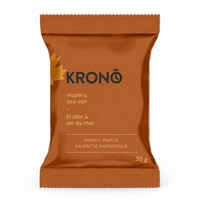 Krono Nutrition maple and sea salt energy waffle