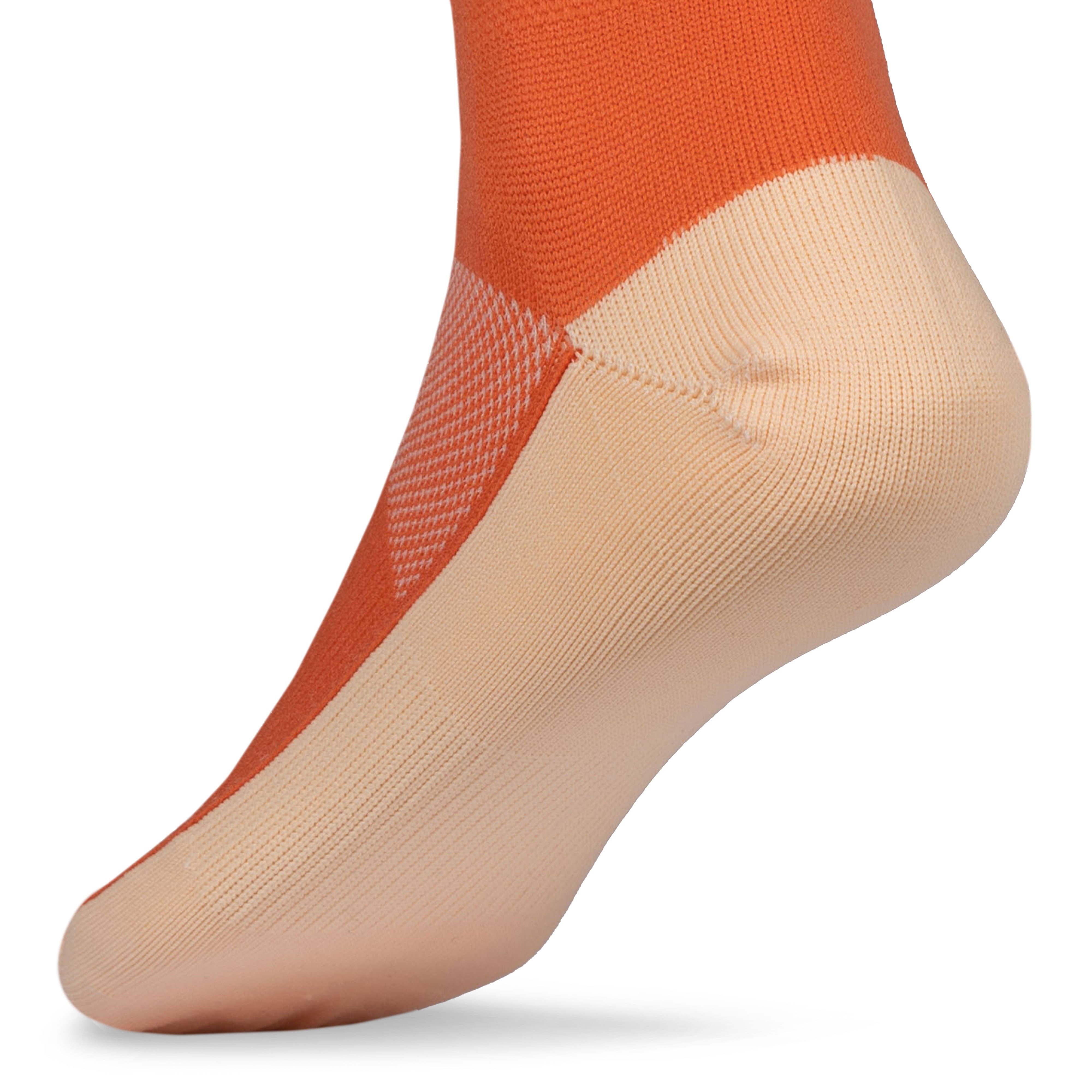 Krono Nutrition socks vintage OUTWAY, apricot, back view