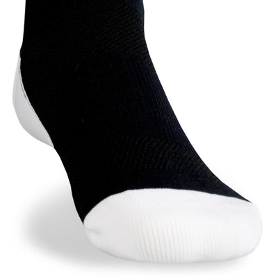 Krono Nutrition socks vintage OUTWAY, black and white, front view