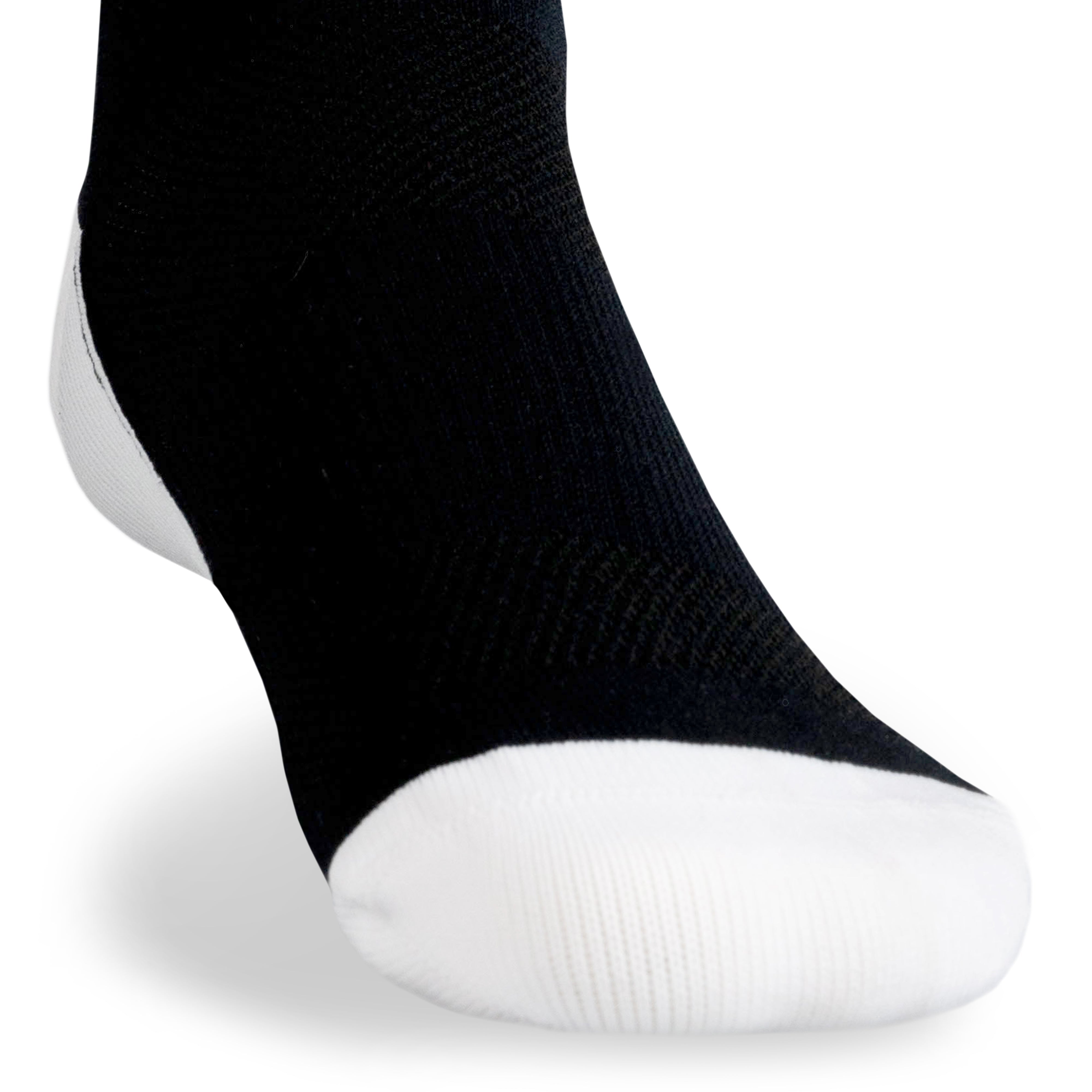 Krono Nutrition socks vintage OUTWAY, black and white, front view