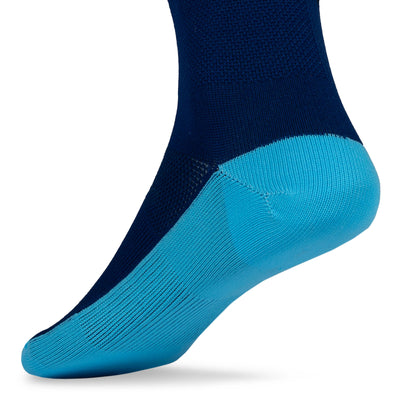 Krono Nutrition socks vintage OUTWAY, blueberry, back view