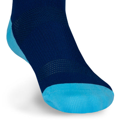 Krono Nutrition socks vintage OUTWAY, blueberry, front view