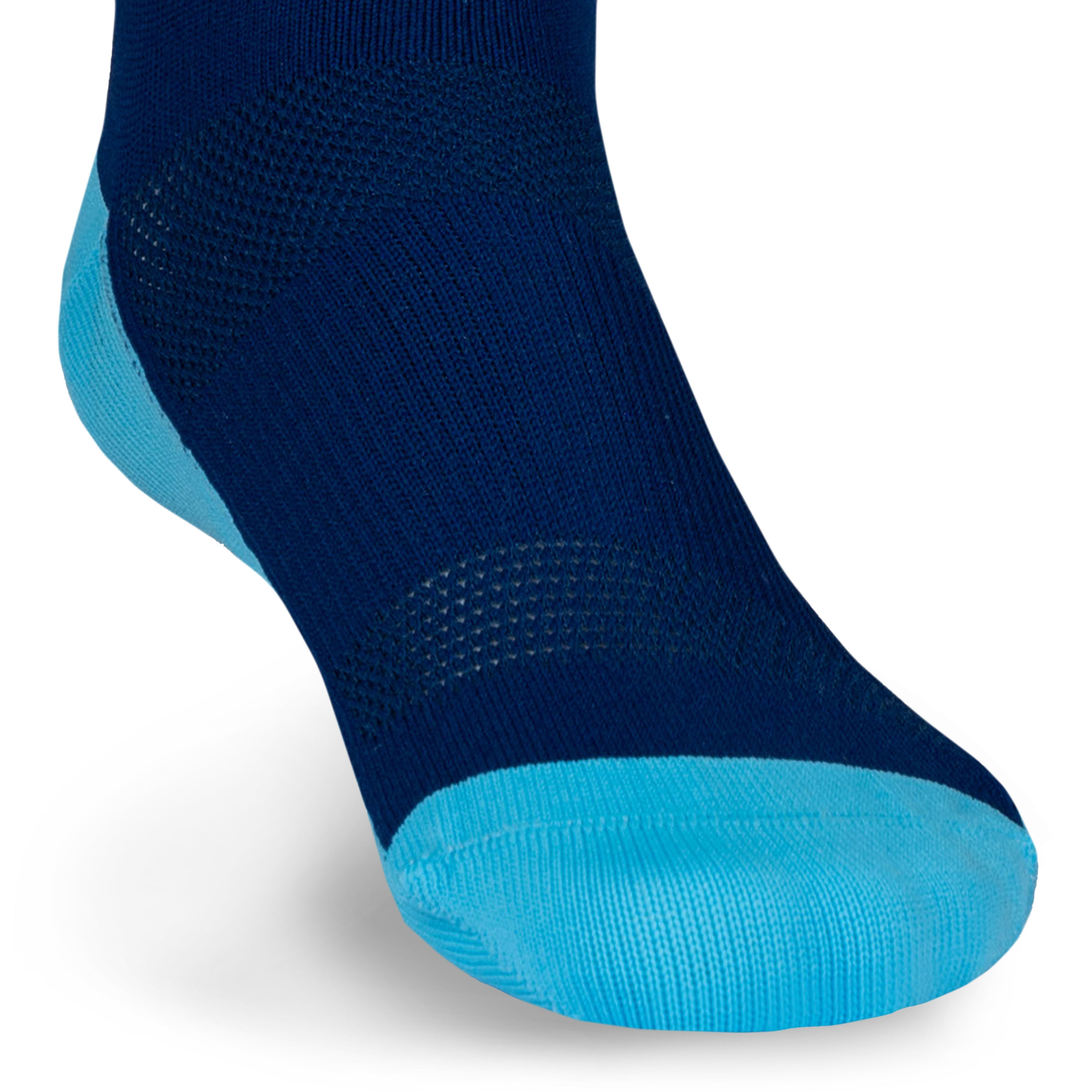 Krono Nutrition socks vintage OUTWAY, blueberry, front view