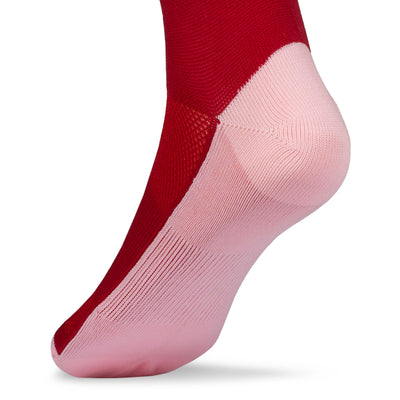 Krono Nutrition socks vintage OUTWAY, cherry, back view