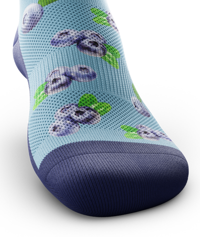 Krono Nutrition socks vintage OUTWAY, light blueberry, front view