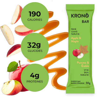 Apple & Maple Energy Bars – Box of 12