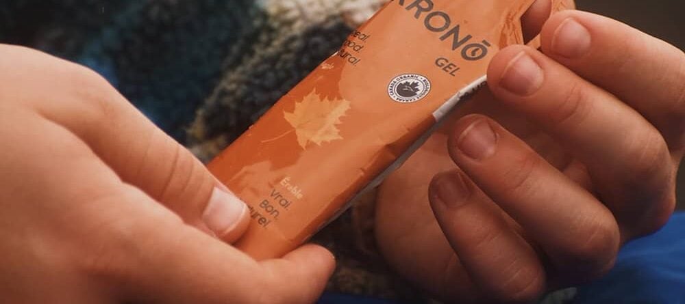 Nouveau gel énergétique à l'érable Krono Nutrition, maintenant fait de sirop d'érable bio québécois